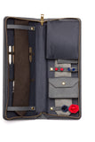 Waxed Canvas Accessories Travel Case Maroon