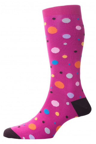 Cotton Lisle Orleans Multi Spot