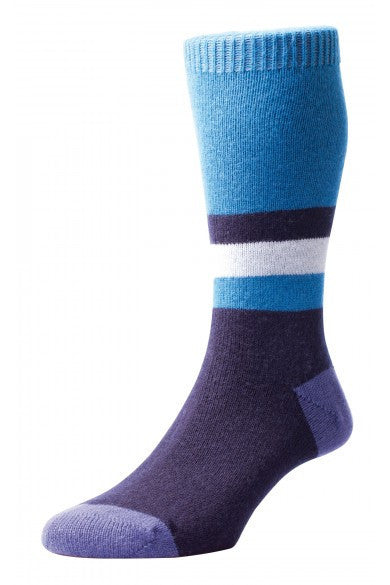 Luxury Cashmere Block Stripe