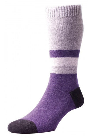 Luxury Cashmere Block Stripe