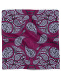 Pocket Square Paisley Dragonfruit