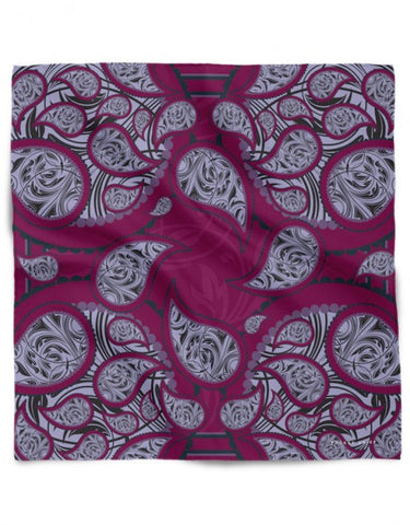 Pocket Square Paisley Dragonfruit