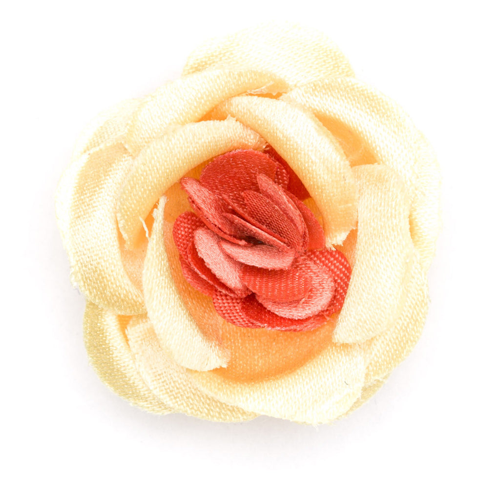 Lapel Flower Goldfinch Small Satin