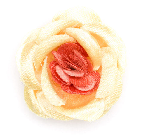 Lapel Flower Goldfinch Small Satin