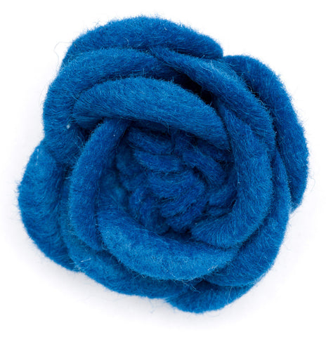 Lapel Flower Mineral Large Wool