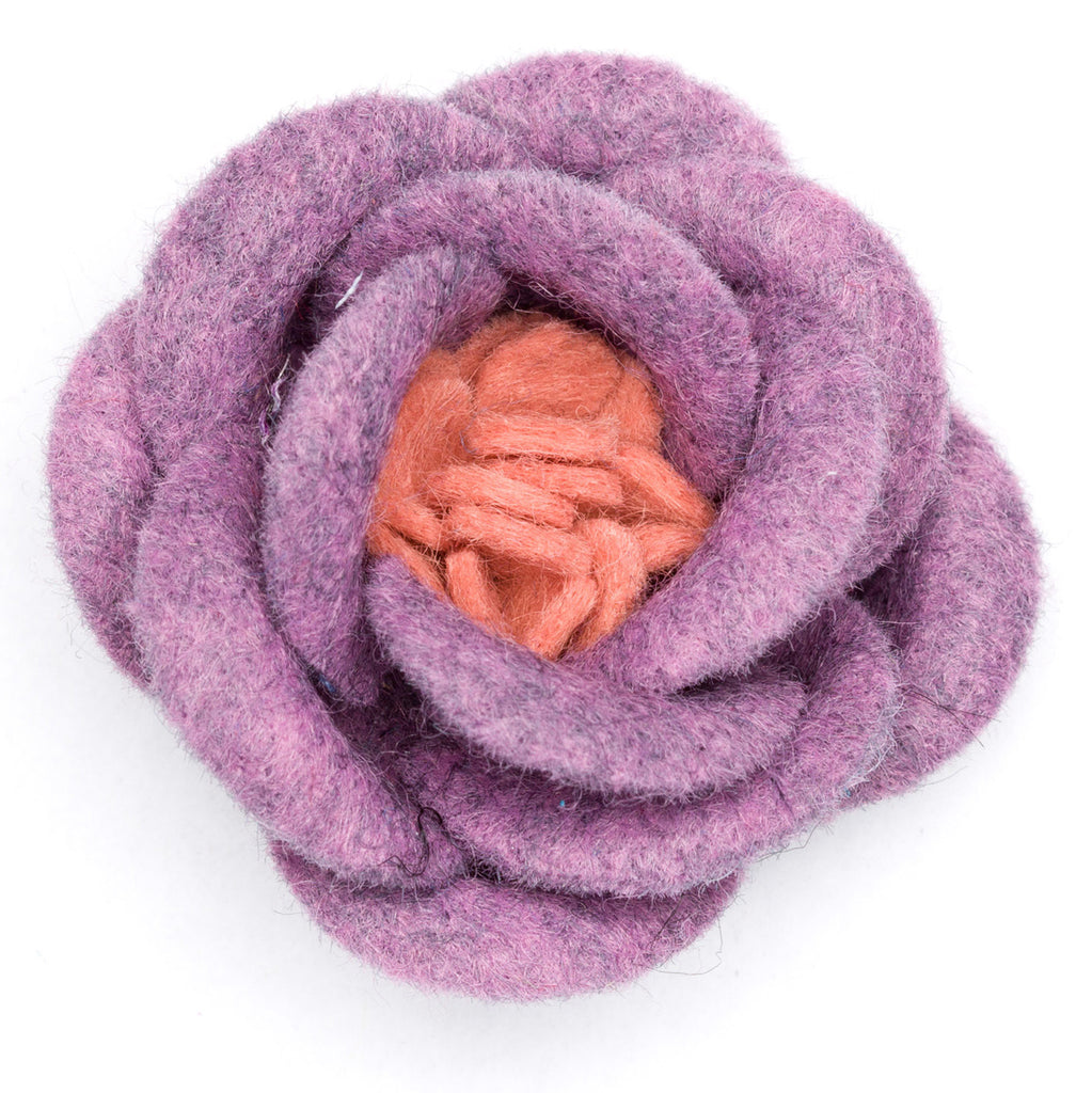 Lapel Flower Koi Large Wool