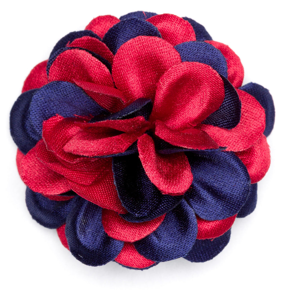 Lapel Flower Rhododendron Large Fabric