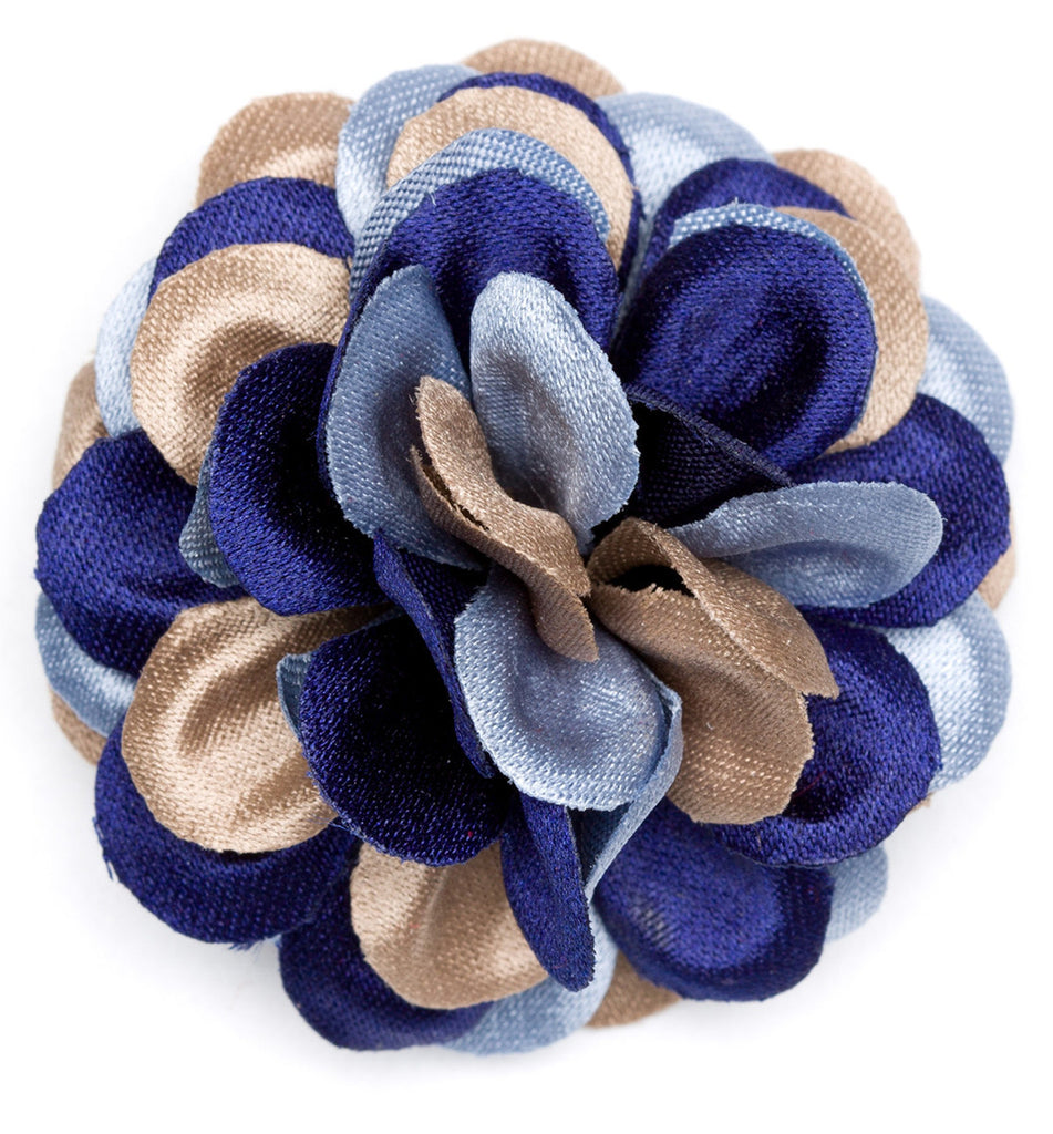 Lapel Flower Orchid Large Fabric