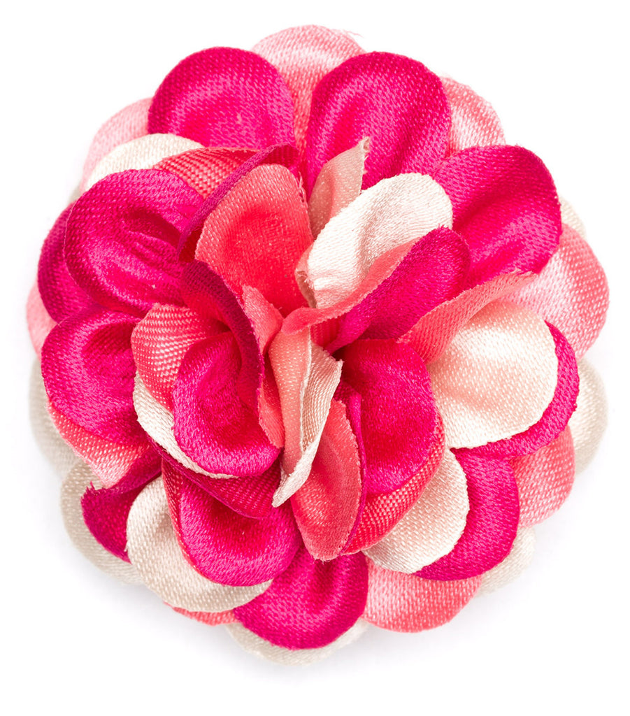 Lapel Flower Gardenia Large Fabric