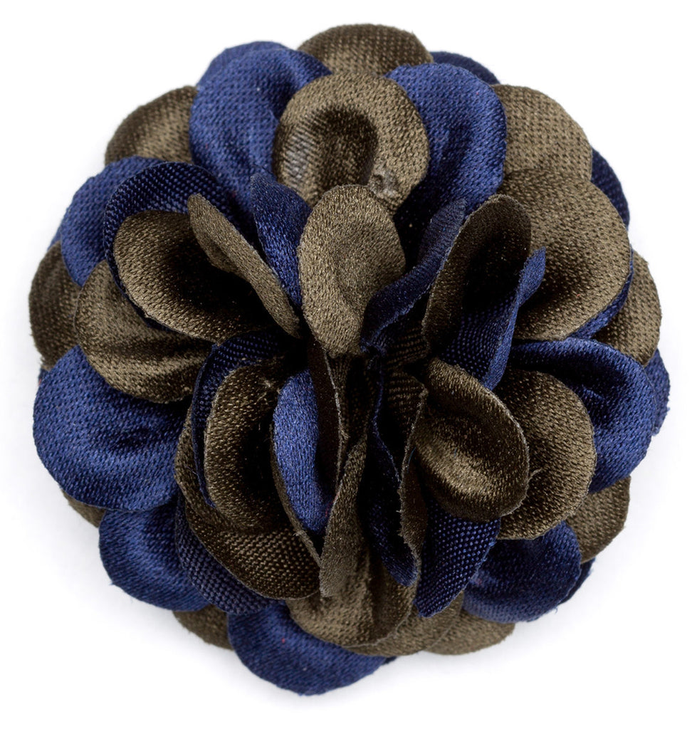 Lapel Flower Hunter Large Fabric