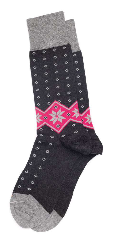Polka Dot Pink Dylan Mid-Calf