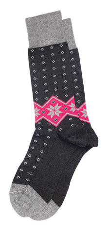 Polka Dot Pink Dylan Mid-Calf