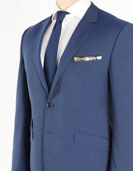 Pocket Square Paisley Lemon