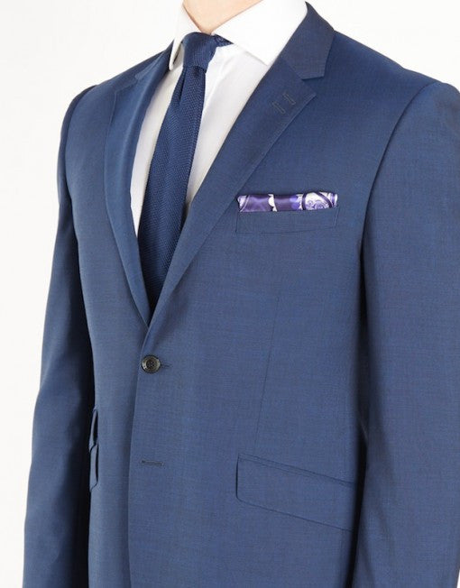 Pocket Square Paisley Midnight