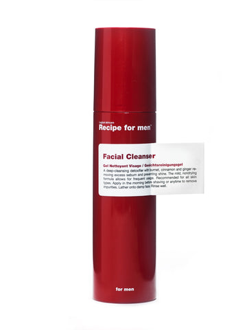 Recipe for Men Facial Cleanser