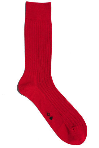 Ribbed Red Egyptian Cotton