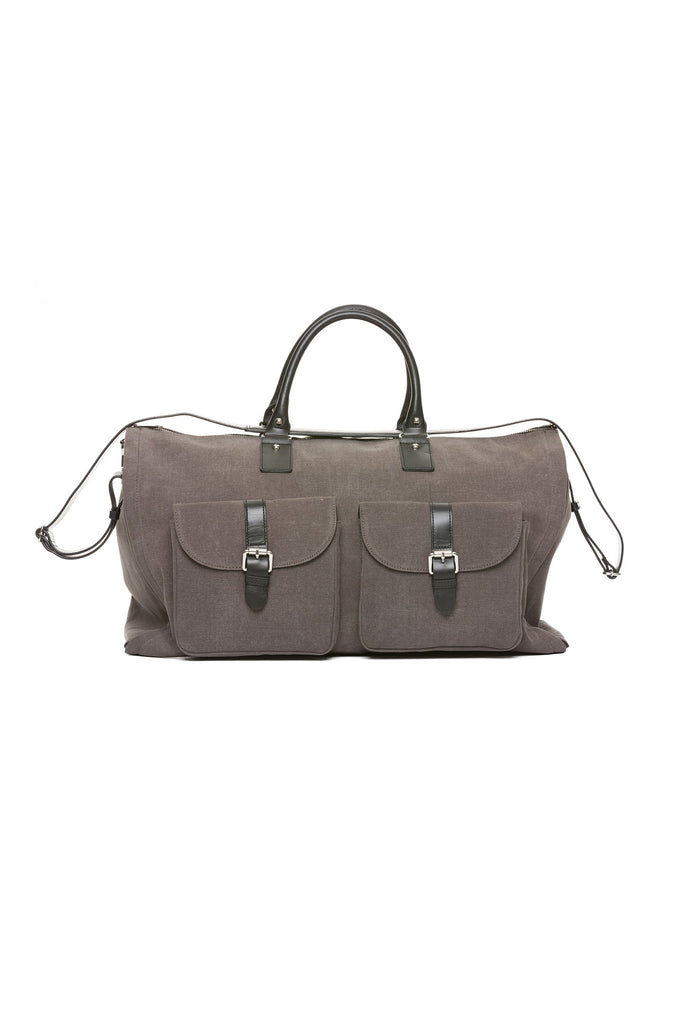 Waxed Canvas Bag Grey