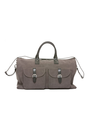 Waxed Canvas Bag Grey