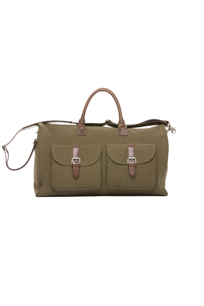 Waxed Canvas Bag Olive