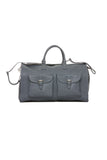 Blue Saffiano Leather Bag
