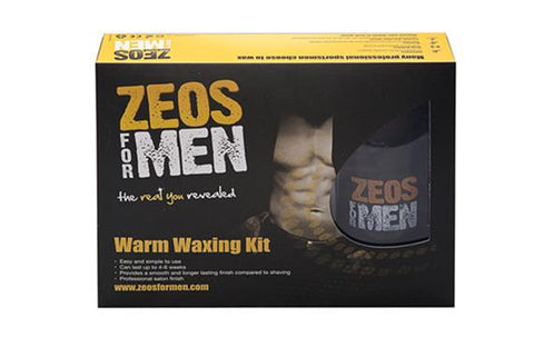 Zeos for Men Warm Waxing Starter Kit