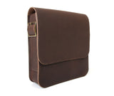 Leather Man Bag - Buffalo Brown
