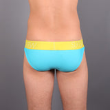 Sukrew Full Brief Bubble Blue Jack